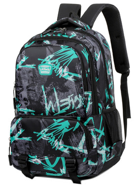 cloth backpack men's and women's camouflage travel backpack