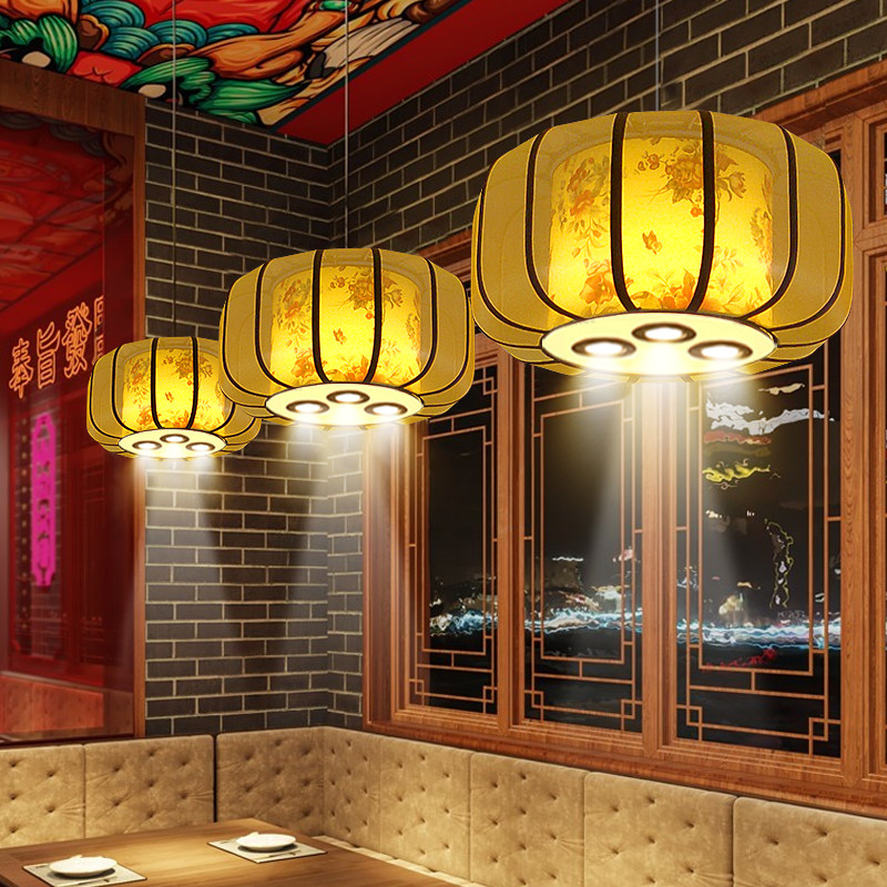 中式传统餐饮吊灯酒店宴会厅古典装饰灯具东方复古民宿茶室餐厅灯,淘宝优惠券,粉丝福利购,淘宝优惠卷