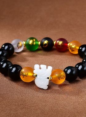 易明居五岳四神喜合吉宏手链