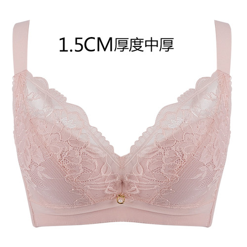 依之妮美容院内衣调整型4排扣软钢圈性感舒适透气中厚文胸M1334A2 - 图2