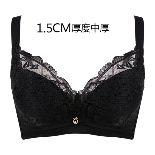 依之妮美容院内衣调整型4排扣软钢圈性感舒适透气中厚文胸M1334A2 - 图3