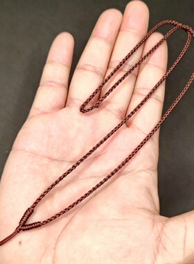 手工编织套头细挂绳百搭