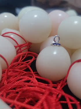 成品佛心果挂脖大果菩提果纯天然手工原色佛心果吊坠空心水滴吊坠