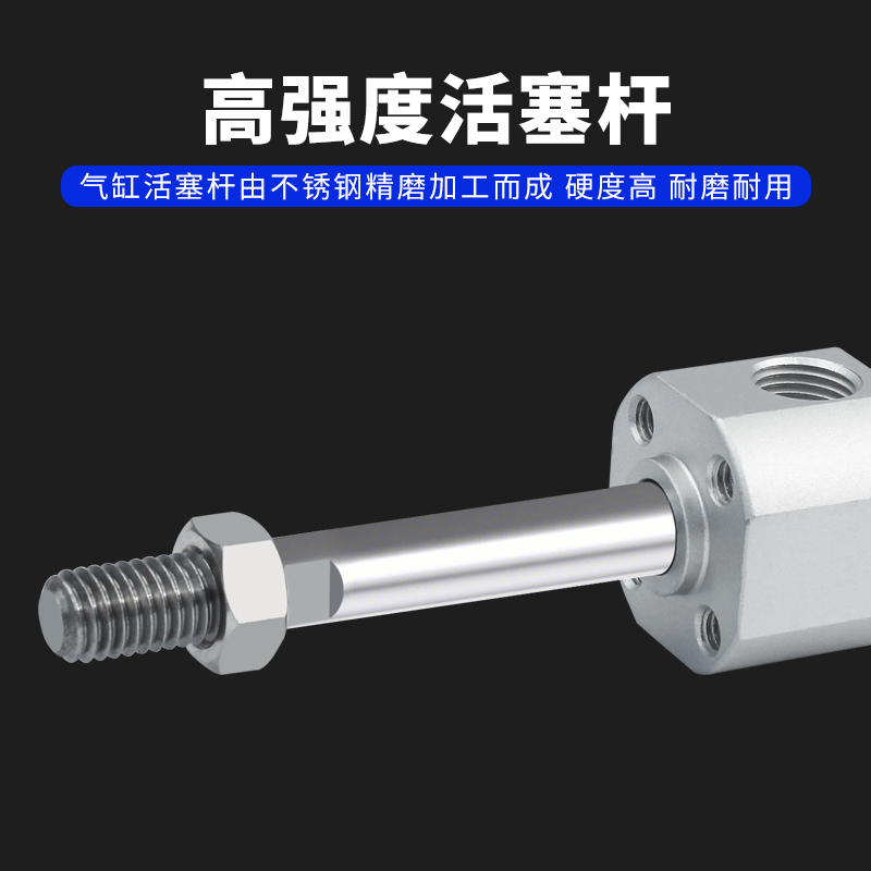气动不锈钢迷你气缸MG20/25/32/40-25X50X75X100X150X200S带磁,淘宝优惠券,粉丝福利购,淘宝优惠卷