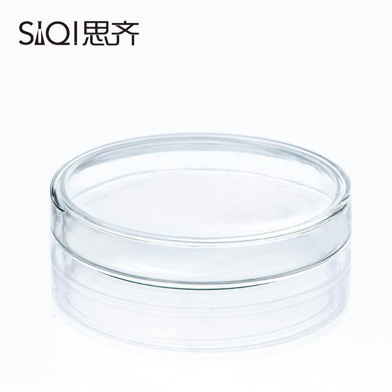 玻璃培养皿高硼硅 耐高温生物实验器材细菌培养60mm75mm90mm100mmGlass Petri Dish - 图2