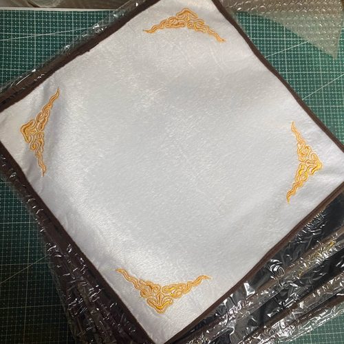 文玩翡翠看货布珠宝展示布首饰双面绒垫布玉石器盘货绒布选放货布 - 图3