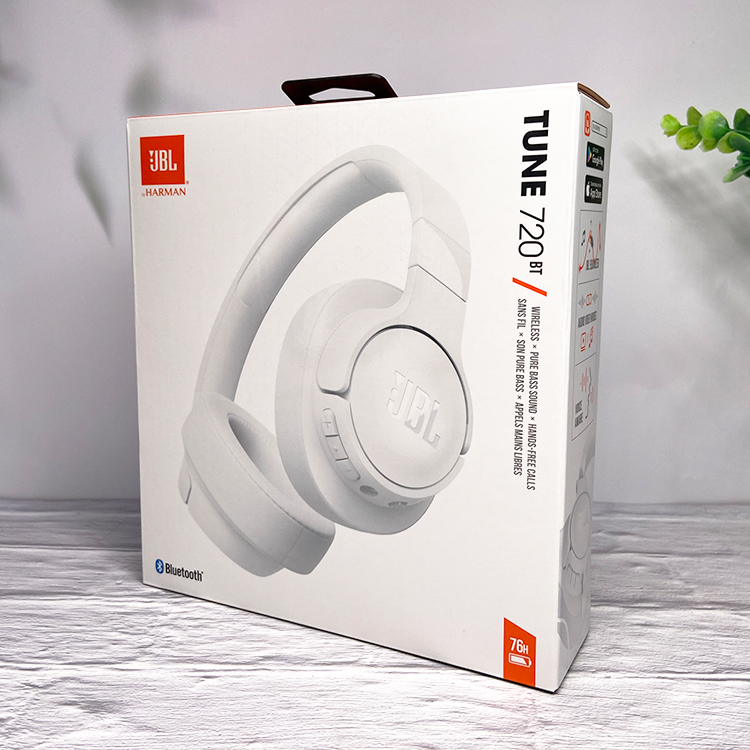 JBL TUNE720BT头戴式无线蓝牙耳机音乐耳麦长续航通话降噪T720BT - 图1