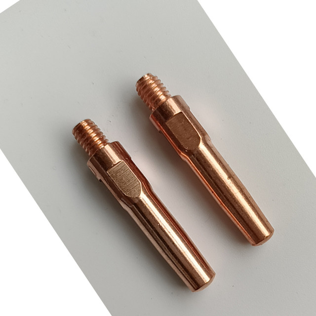 Gas shielded welding contact tip and second shielded welding gun accessories 1.2