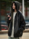 You first love Pharaoh's leather coat 23 autumn and winter new American retro locomotive jacket trend hoodes