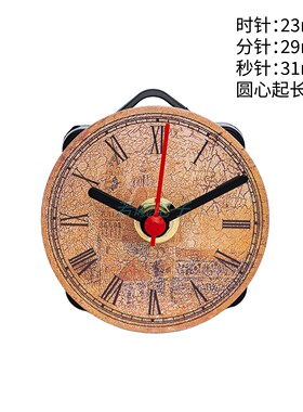DIY钟表模型小学教具学具数学儿童学习表盘机芯送时钟钟面教学钟