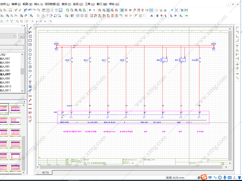图纸EPLAN源文件电气自动化举例子软件符号库教真实项目符号程zw1