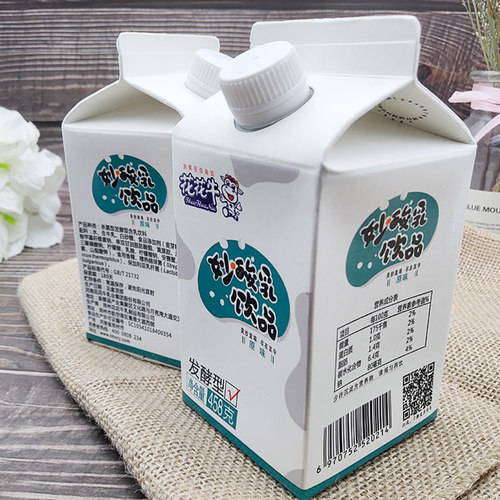 河南特产花花牛酸奶妙酸乳益生菌含乳饮料458g整箱发酵乳牛奶酒店 - 图1