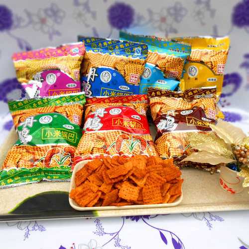 丹鹤锅巴小米锅巴65g袋装麻辣味80后休闲小零食陕西西安特产食品 - 图1