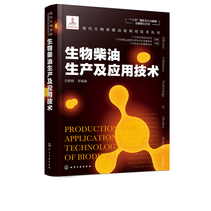 现代生物质能高效利用技术丛书 生物柴油生产及应用技术 吕鹏梅 生产生物柴油的现状发展趋势及制备方法书籍 生物柴油生产工艺设计 - 图3