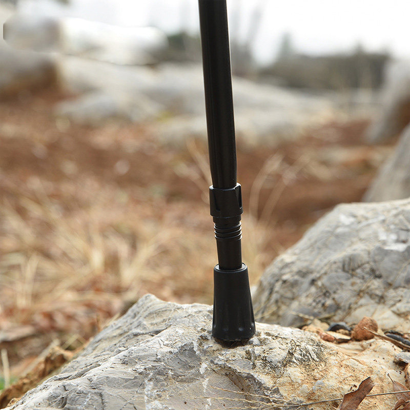 行山手杖配件通用防滑头套登山杖杖尖脚垫橡胶头圆形底套保护罩