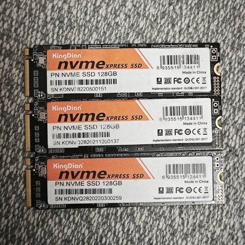128G固态硬盘M.2 NVMe协议PCIE 2280台式笔记本固态硬盘SSD - 图2