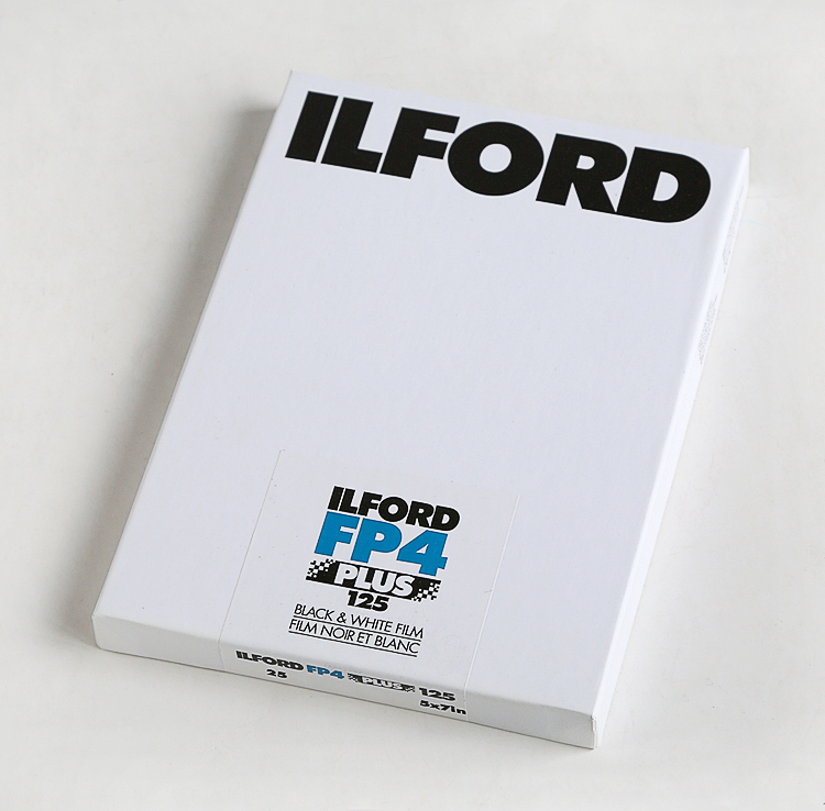 黑白第一室依尔福页片 ILFORD FP4 5*7(25张）黑白胶片2025年-图0