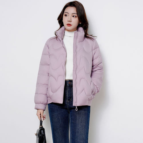 迪奥新款羽绒服女气质减龄轻保暖白鸭绒羽绒服时尚百搭显瘦短棉服 - 图2