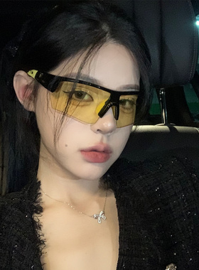 夜视黄眼镜男女骑行运动跑步防风