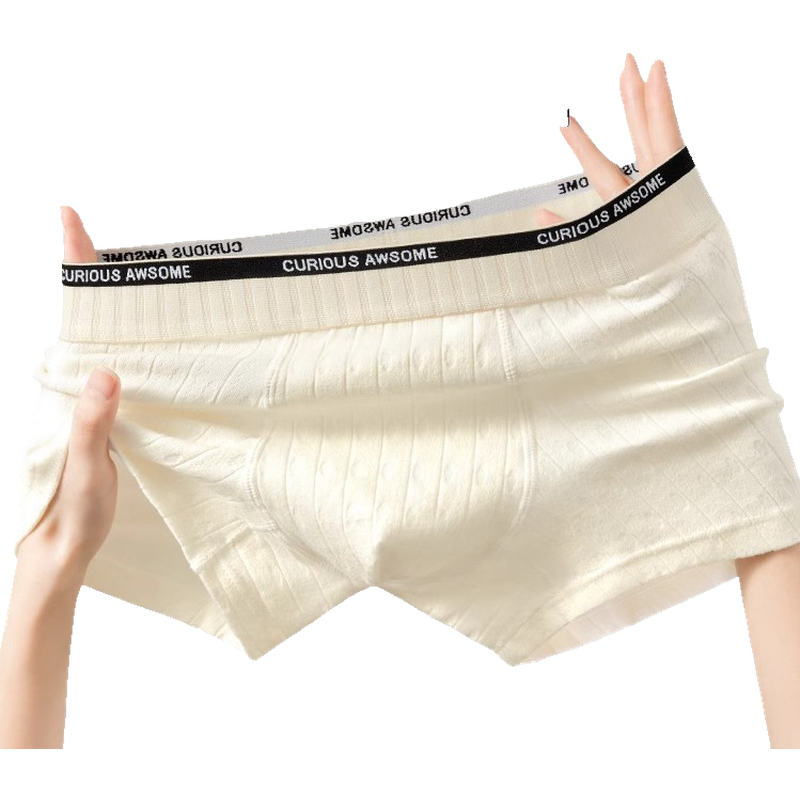 裤头宽松新款头a类简约运动抗菌男士内裤纯棉青少年棉短裤男生,淘宝优惠券,粉丝福利购,淘宝优惠卷