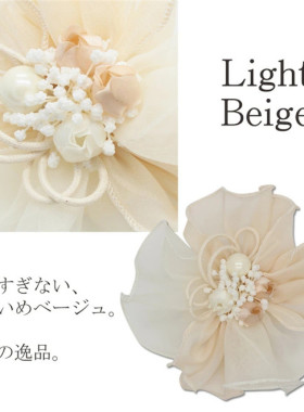 褶边花束时尚立体花朵胸针胸花