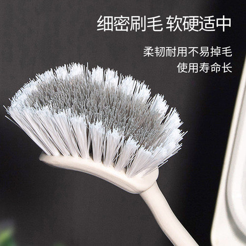 家用马桶刷子卫生间浴室厕所刷去死角洁厕刷清洁刷马桶刷厕所刷子 - 图0