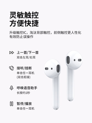 TWS wireless bluetooth earphone earbuds headset ear bud new - 图1