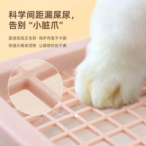 兔子厕所专用龙猫荷兰猪大号尿盆防掀翻防喷溅双固定便盆宠物用品 - 图1
