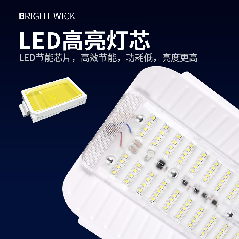 亚明led碘钨灯超亮防水工作灯工程户外照明灯特亮强光工地太阳灯 - 图1