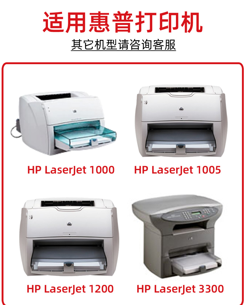 适用惠普 HP15A硒鼓 C7115A硒鼓 HP1000硒鼓 1220 1200 3380 墨盒 - 图1