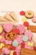 Internet celebrity butterfly shaped cookie cake decoration