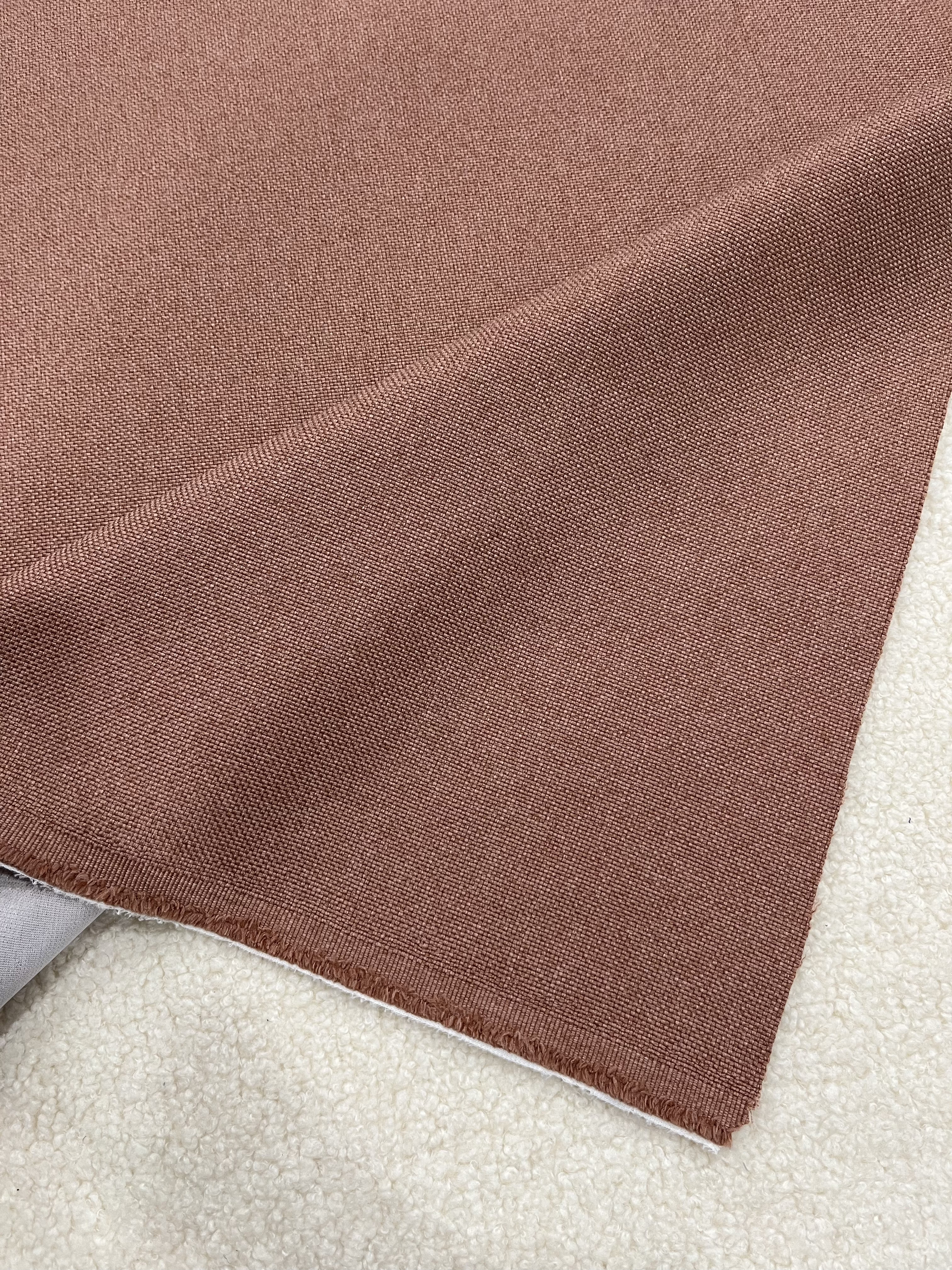 7.5 meters 60 yuan bean paste powder imitation linen sofa fabric car chair cover sofa fabric cover cloth bay window cushion pillow cloth