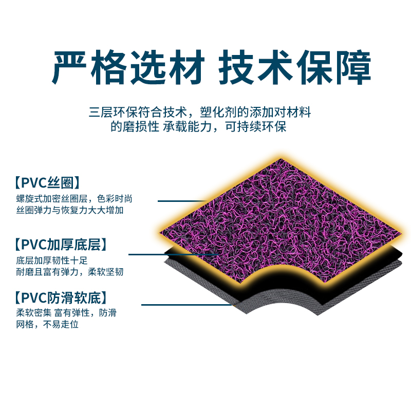 主驾驶丝圈全包围宝骏730/630/560/530/510/310360单片个汽车脚垫 - 图2