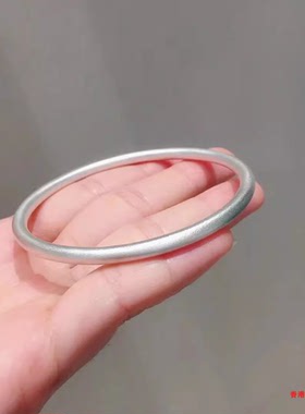 香港正生纯银闭口古法传承手镯