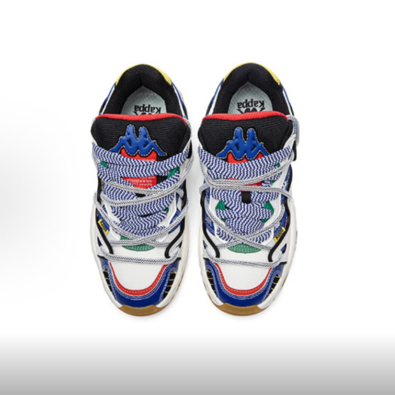 男女同款撞色拼接解构厚底低帮板鞋 K0DZ5CS21-012 - 图0