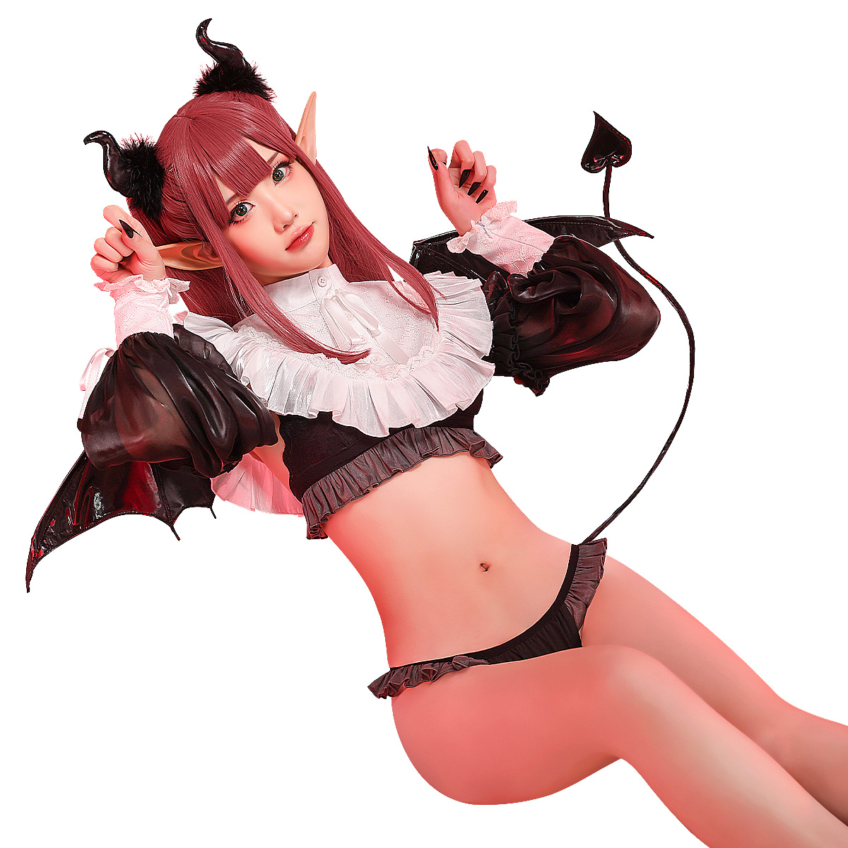 三分妄想更衣人偶坠入爱河cos服喜多川海梦魅魔利兹莉兹cosplay女-图3