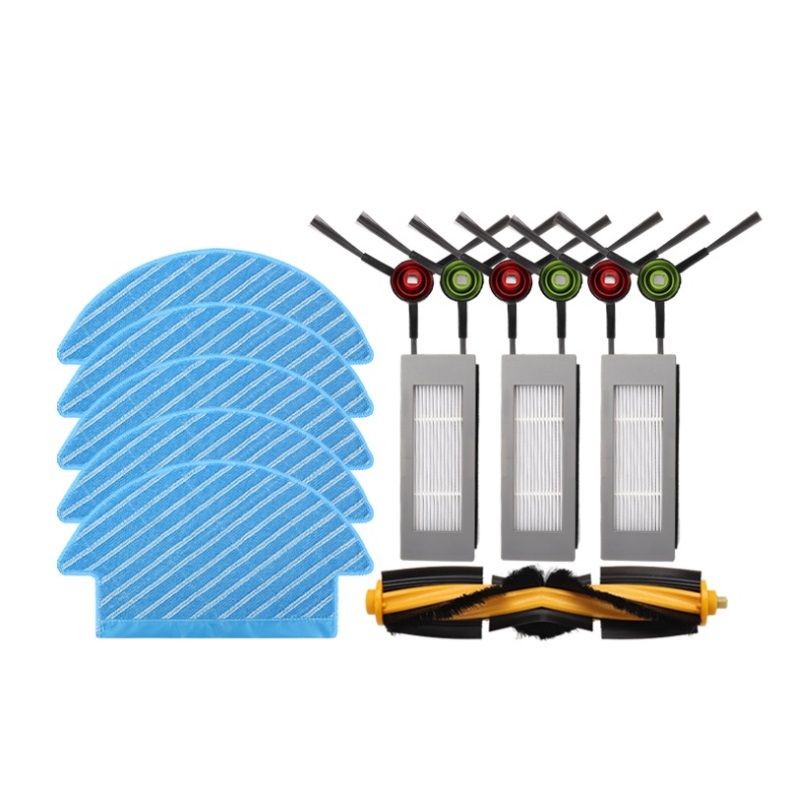适配科沃斯扫地机配件DN33 DN55 DN36DN39 DN520边刷抹布海帕滚刷 - 图3