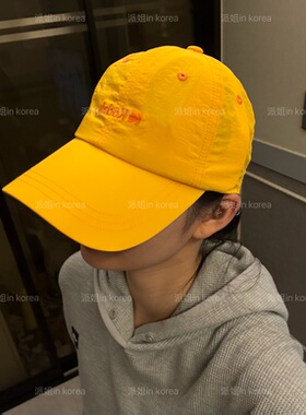 派姐in Korea柯达KODAK百搭经典棒球帽鸭舌帽男女K6243LCP41
