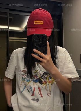 派姐in Korea柯达KODAK百搭经典绣标棒球帽鸭舌帽男女K6343LCP21