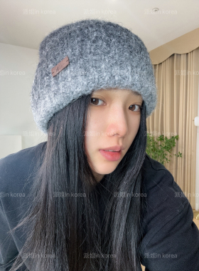 派姐inKorea北面普标26保暖柔软渐变色针织毛线帽冷帽男女NE3BS84