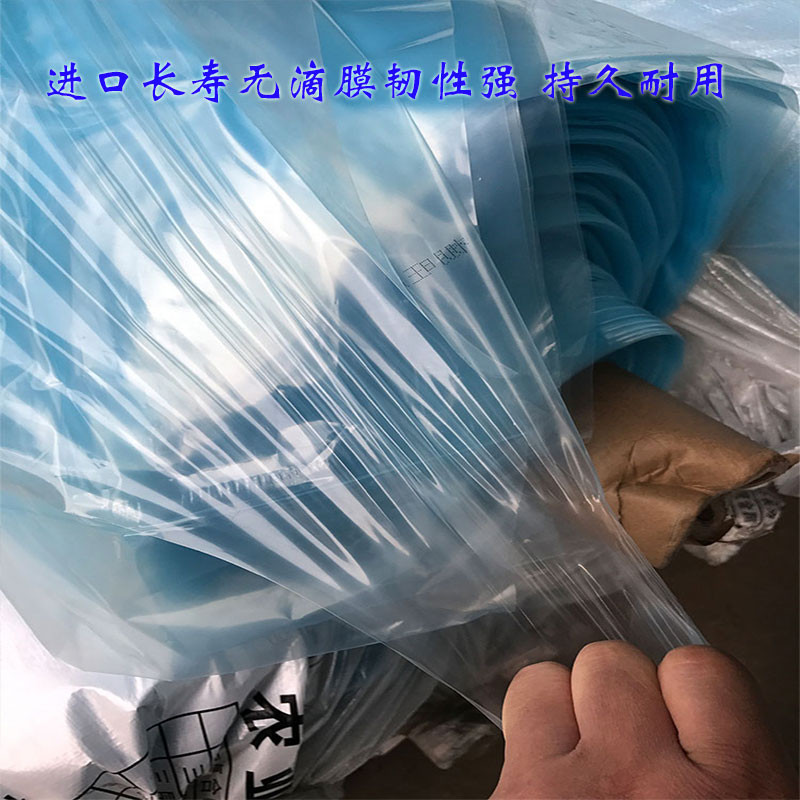 加厚防水防雨塑料薄膜大棚膜塑料纸保温防尘保护膜黑白无滴膜包邮-图2