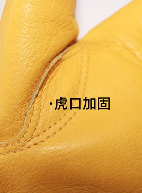 阻燃隔热手套头层牛皮耐高温耐磨防滑防刀割户外露营野炊劳保手套