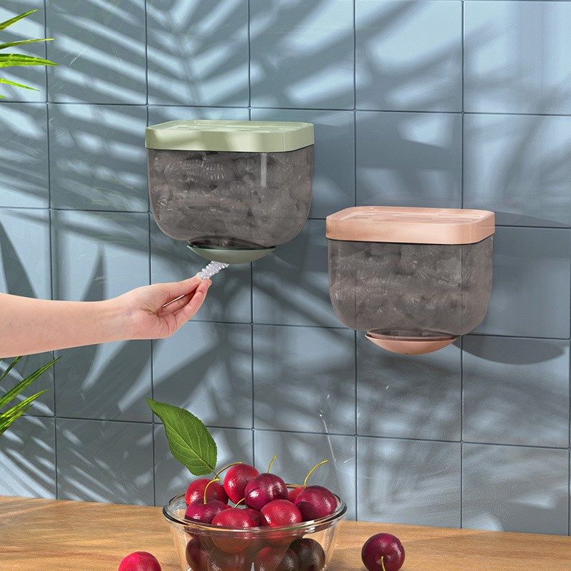 创意厨房保鲜膜收纳盒 家用保鲜袋收纳盒 免打孔壁挂保鲜套收纳盒,淘宝优惠券,粉丝福利购,淘宝优惠卷