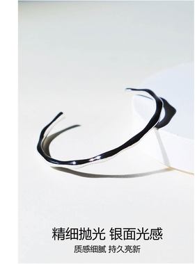 原创女925银小众设计手镯