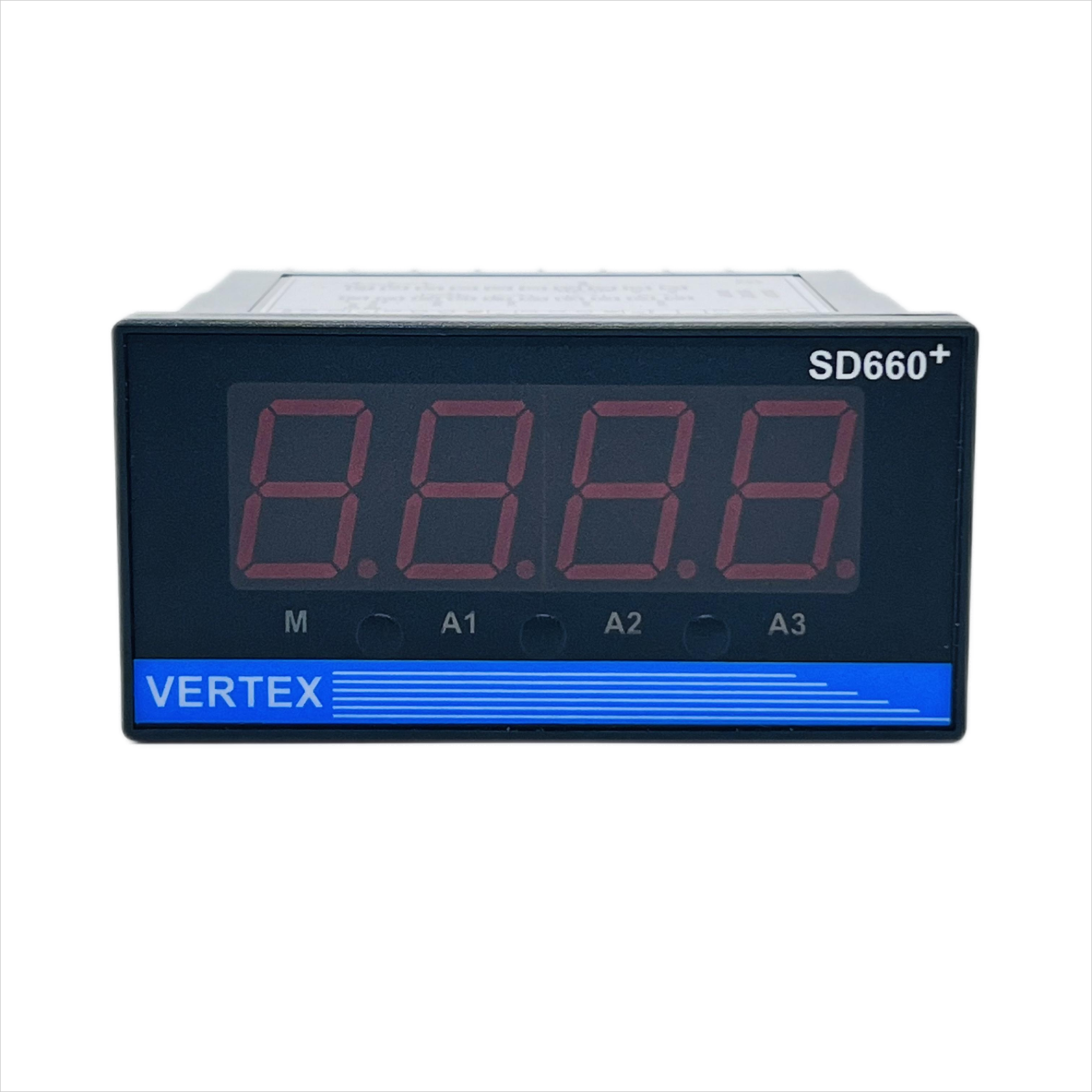 台湾巨诺VERTEX SD660+温控表 VD2603+ 数显PID温度控制器仪表 - 图3