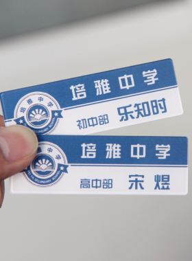 可爱过敏原小说周边宋煜乐知时名札徽章亚克力胸针学生礼物姓名牌