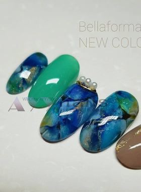 日本BellaForma牛仔蓝系列色胶