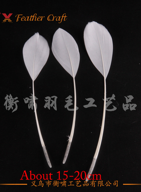 多款diy饰品配件材料羽毛 婚庆装饰白色羽毛 火鸡毛 鹅毛