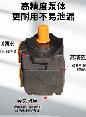 新款高压叶片泵PV2R1液压油泵PV2R2定量液压帮浦头PV2R3总成配现