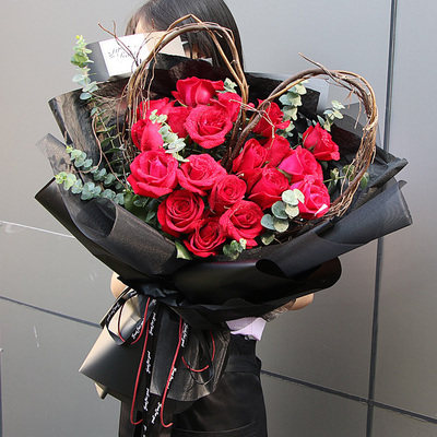 廊坊沧州张家口同城鲜花速递元宵节情人节生日礼物抖音网红混搭花